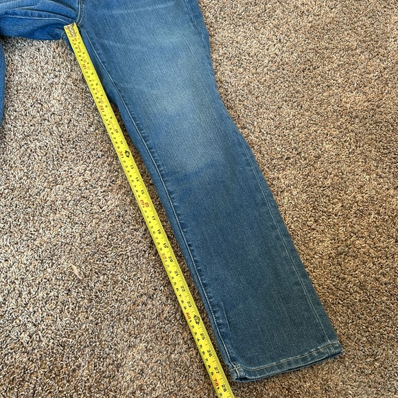 Ellen Tracy The Cuffed Capri Women’s Denim Jeans Sz 8 - Picture 6 of 8